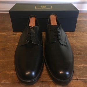 Brooks Brothers Made in England Black Derbies 10